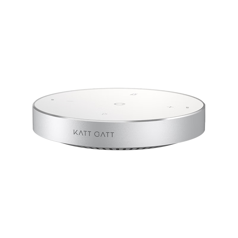  KATT GATT/卡特加特 英语口语陪练 AI智能交互对话音响  银色