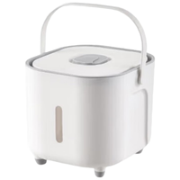 MAXCOOK 美厨 米桶米箱储存罐 装米容器家用防虫防潮米缸大米收纳盒10斤MCX2661