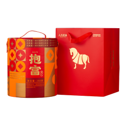 八马茶业 铁观音 大红袍 黄金桂 工夫红茶 白茶 普洱 茉莉花茶 茶叶自己喝 抱富280g