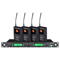  WESTDING/威斯汀 K8 一拖四 无线话筒麦克风 鹅颈话筒 领夹话筒 头戴话筒