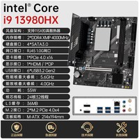 TOPC i9 13980HX 板载CPU套装 ddr4