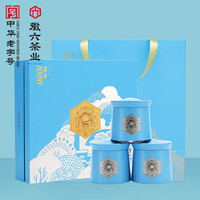 徽六 六安瓜片60g*4罐  潜香1000礼盒（特二）安徽高山茗茶  六安瓜片（特二级）70g*4罐