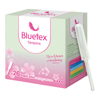 Bluetex/蓝宝丝 超大流量 卫生棉条 长导管  26支