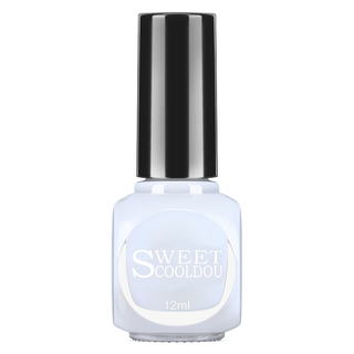 SweetCoolDou磨砂顶油指甲油封层哑光效果指甲油免烤快干不可撕拉12ml