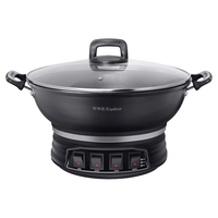 荣事达（Royalstar）电炒锅电蒸锅多功能家用电炒菜炒锅一体式炒锅大功率蒸煮锅电热锅电火锅RDQJ3-32