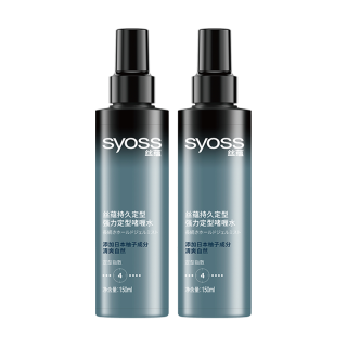 丝蕴 持久定型强力定型清爽蓬松自然持久啫喱水150ml*2