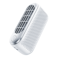 TORRAS/图拉斯 双倍大风力 手持小风扇 冰川白