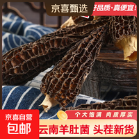 云南羊肚菌3-5cm干货山珍菌菇煲汤火锅食材 羊肚菌10g*1包（13-15根）