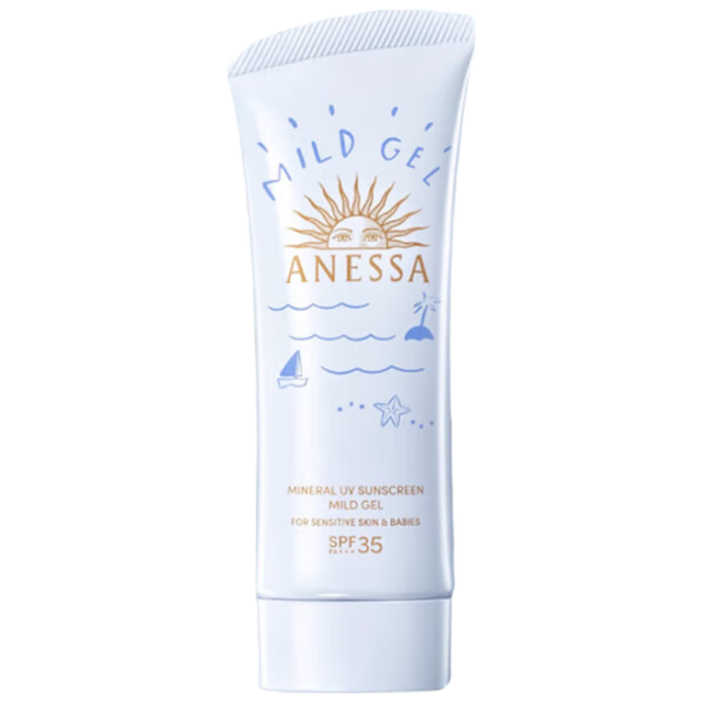 安耐晒 水能户外防晒系列 温和 儿童防晒霜  SPF35+ 90g