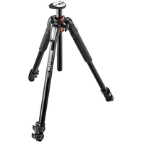 Manfrotto 曼富图 055 MT055XPRO3 伸缩铝合金三脚架 黑色