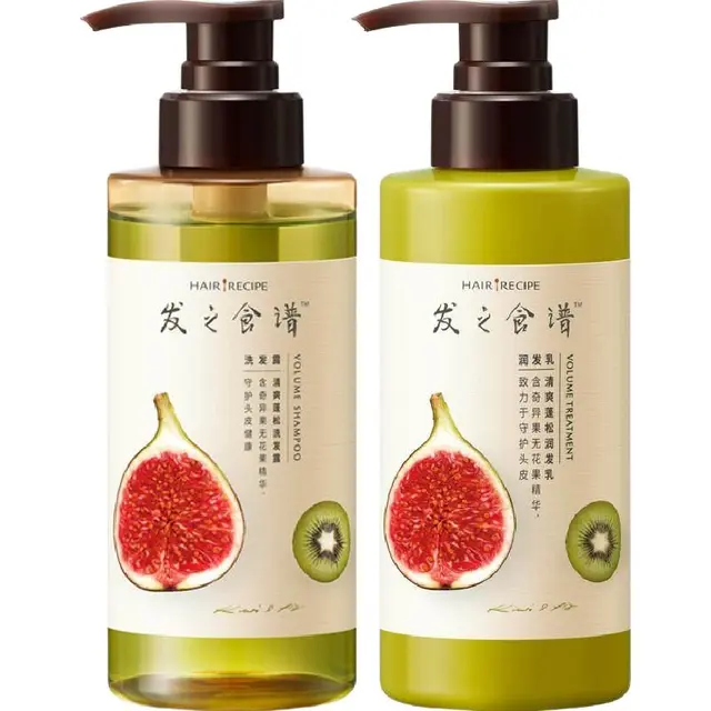 Hair Recipe 发之食谱 奇异果无花果丰盈洗护套装 (洗发露+润发乳)