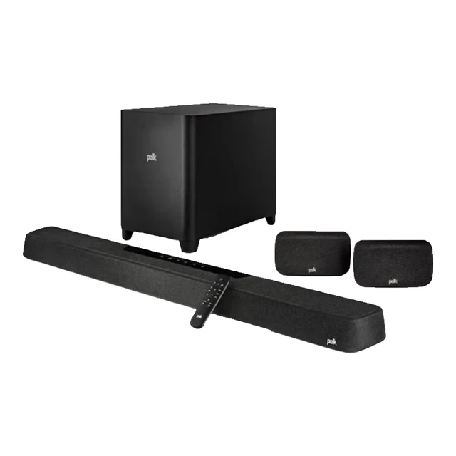 polk 普乐之声 MAGNIFI MAX AX SR 7.1.2声道回音壁 黑色