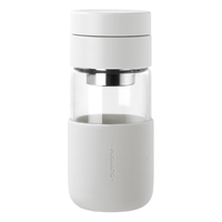 富光 FGA富光玻璃杯女胶囊泡茶杯便携办公室学生男茶水分离杯子防烫 340ml