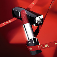 迪奥DIOR烈艳蓝金口红双支礼盒丝绒(808+802)套装新年女