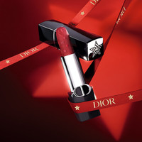 迪奥DIOR烈艳蓝金口红双支礼盒丝绒(808+806)套装 新年女