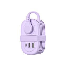 奥睿科 多口设计 便携插排 Type-C/USB接口 绕线器