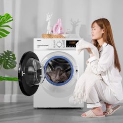 格兰仕 10KG大容量变频滚筒洗衣机洗烘一体机家用全自动高温除菌
