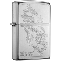 ZIPPO 之宝 经典系列 205 打火机 锻纱镀铬