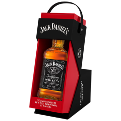 杰克丹尼 Jack Daniels）美国田纳西州 威士忌 40度 黑标马年礼盒装 700ml 生肖酒 洋酒
