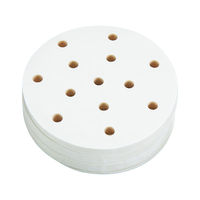 美厨 蒸笼纸包子垫纸 一次性500张 直径8.9cm MCPJ678