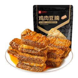良品铺子 鸡肉豆腩称重鸡肉夹心豆堡手撕素肉休闲零食