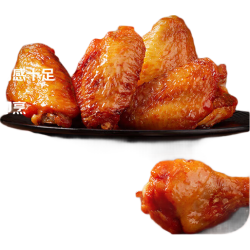 1号会员店 奥尔良鸡翅组合 1kg（翅中500g+翅根500g）