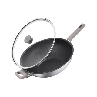  ZWILLING/双立人 纯钛超轻 不锈钢炒菜锅