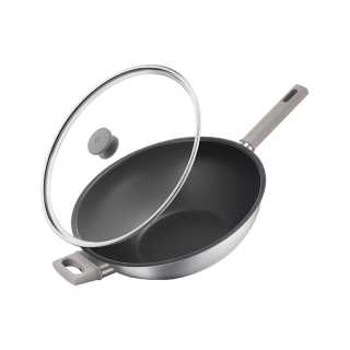  ZWILLING/双立人 纯钛超轻 不锈钢炒菜锅