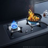 松下燃气灶家用厨房双灶天然气炉具大火力嵌入式GE-C26AGB