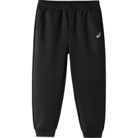 asics亚瑟士童装运动裤吸湿排汗宽松弹性保暖长裤 001黑色 160