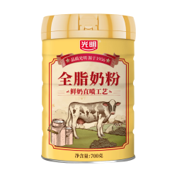 光明 全脂奶粉成人中老年奶粉高钙奶粉700g 牛奶粉