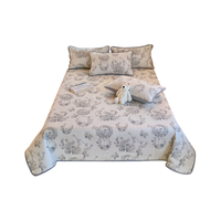 无印良品A类全棉牛奶绒双面床盖 加厚床单双人家用床罩四季通用180*200cm 【A类全棉牛奶绒】莫奈花园