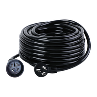 可来博充电插座延长线10A三相新能源车/电瓶车/电动摩托电源充电线防雨防冻加粗纯铜线家用大功率 10A2500W（