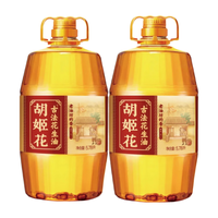 胡姬花 食用油【保真花生油】老油坊的香花生油 5.78L*2