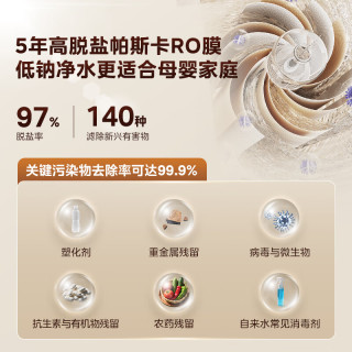 美的 5年长效RO反渗透 净水器