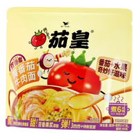统一 Uni-President茄皇 煮面 百香果黄番茄牛肉面袋面 147g/袋 番茄+水果奇妙好滋味