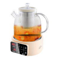 新飞 养生壶烧水壶热水壶恒温壶养生烧水壶煮茶壶煮茶器泡茶壶一体机全自动玻璃保温小家用 1.2L