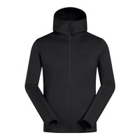 萨洛蒙（Salomon）男款 户外运动休闲柔软舒适保暖抓绒外套 OUTLINE WARM FLEECE HD 深黑色 C22933 L