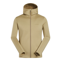 萨洛蒙（Salomon）男款 户外运动休闲柔软舒适保暖抓绒外套 OUTLINE WARM FLEECE HD 灰绿色 C26089 L