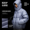 RESTICK 可溯源90白鹅绒连帽羽绒服轻户外冬季抗寒保暖自发热机能面包服 鳄梨绿 高光格纹 M