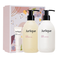 Jurlique 茱莉蔻 身体护理套装 (玫瑰柔肤沐浴露300ml+柔肤身体乳300ml) 礼盒装