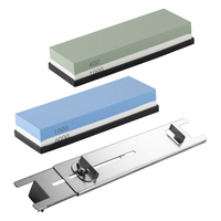 onlycook磨刀石打磨石 老式家用磨刀石 双面不伤刀 厨房小工具400/1000目 【400/1000目】