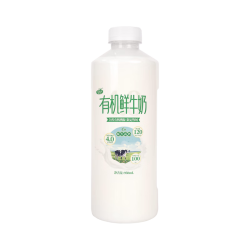 弗里生乳牛 有机4.0蛋白 鲜牛奶 950ml 有机溯源