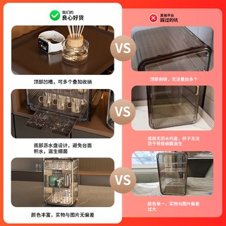 防尘杯架置物架杯子水杯茶杯架子茶具咖啡马克杯放杯子收纳盒