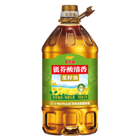 金龙鱼菜籽油 低芥酸清香菜籽油5L