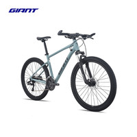 捷安特（GIANT）ATX 720铝合金24速油压碟刹成人变速山地自行车 全消光水泥浅灰 26×19.5 L 173-186cm