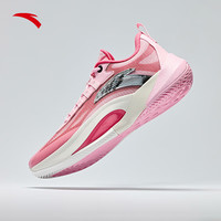 安踏（ANTA）狂潮6 pro篮球鞋男氮科技减震迪温琴佐同款透气实战低帮运动鞋  【瞬息1TD】萌粉/仙客来粉/基础黑-4 43 男