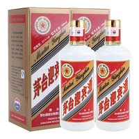 茅台迎宾酒 普迎宾 2017年 酱香型白酒 送礼商务喜宴 53度 500mL 2瓶