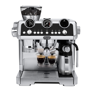 De'LonghiDelonghi 德龙 骑士系列 EC9665.M 半自动咖啡机 银色
