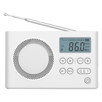 AIBEN 校园调频FM 英语四六级听力收音机+耳机
